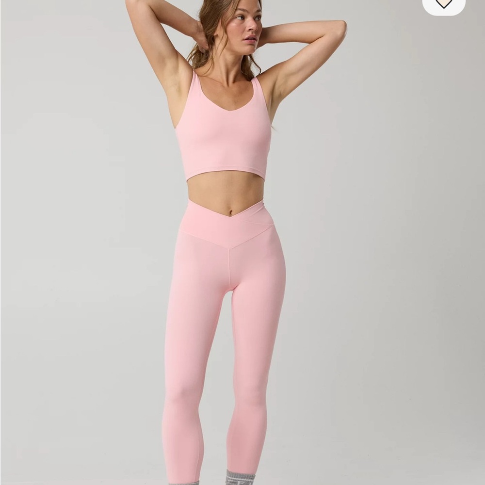Pink Activewear Set offline aerie size XL